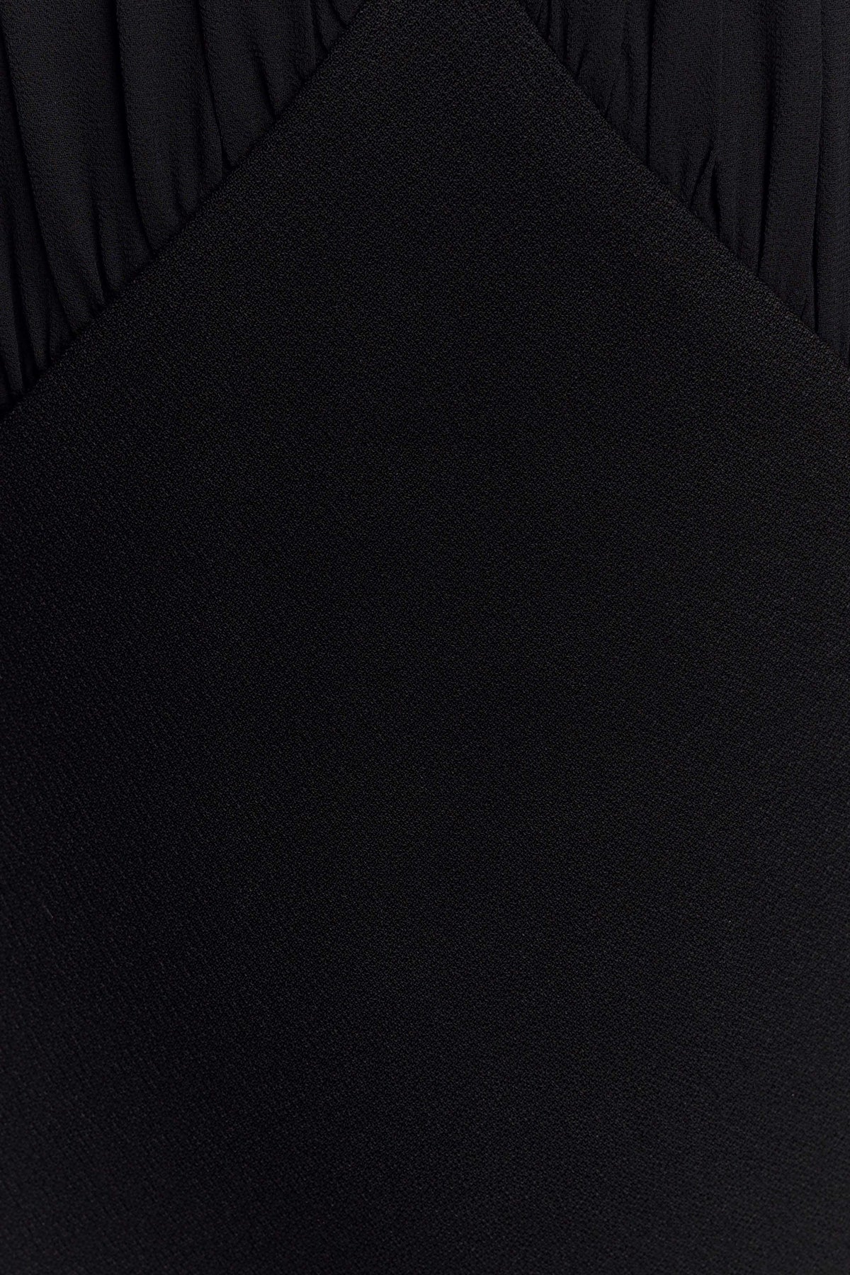 Mierah Halter Midi Dress - Black