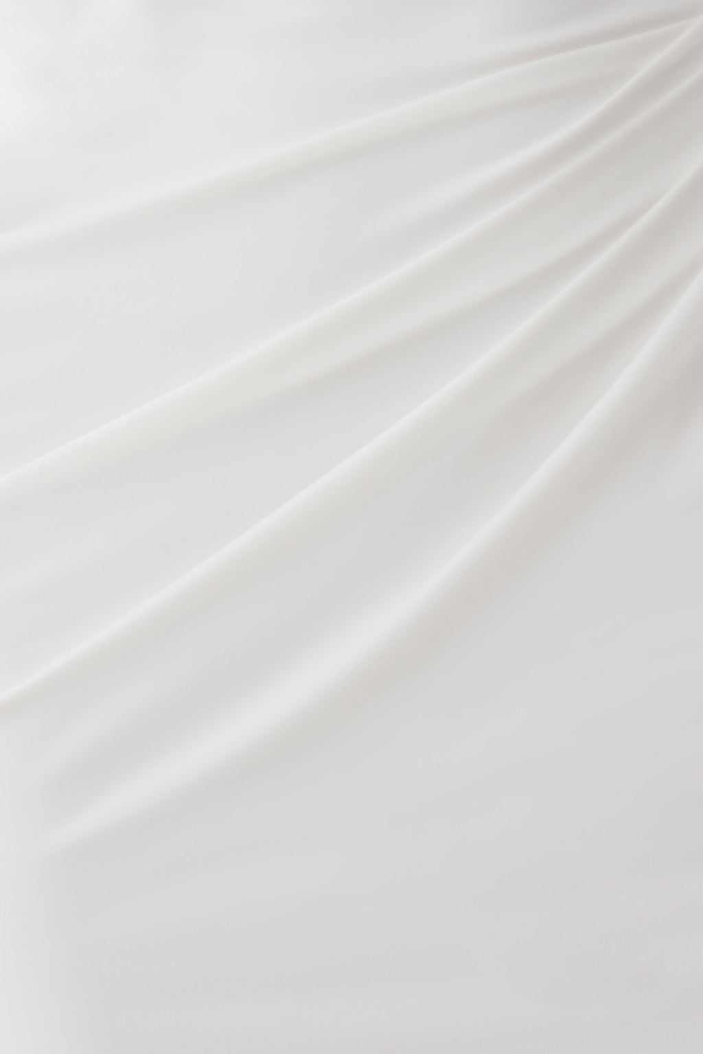 Yuna Draped Hardware Midi Dress - Ivory