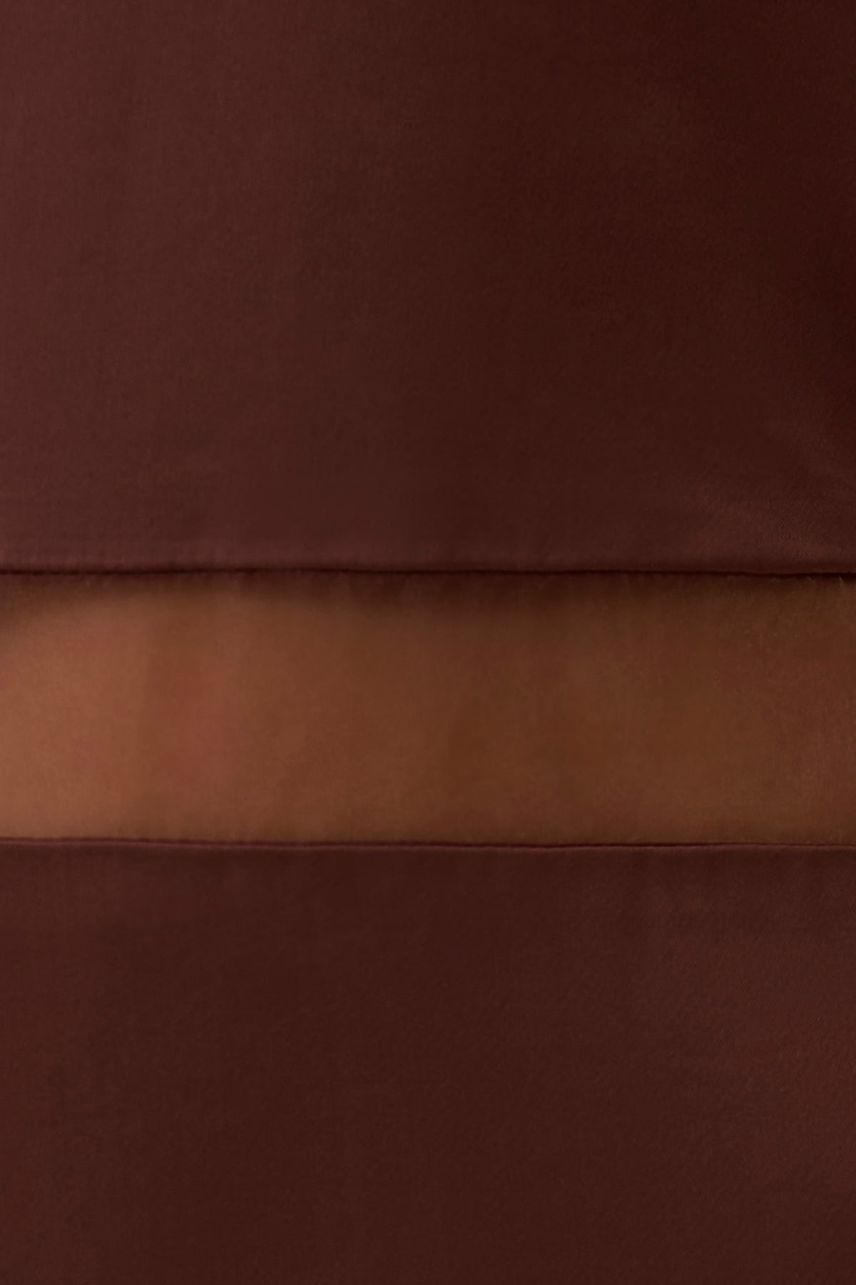 Priscilla Sheer Halter Midi Dress - Dark Chocolate