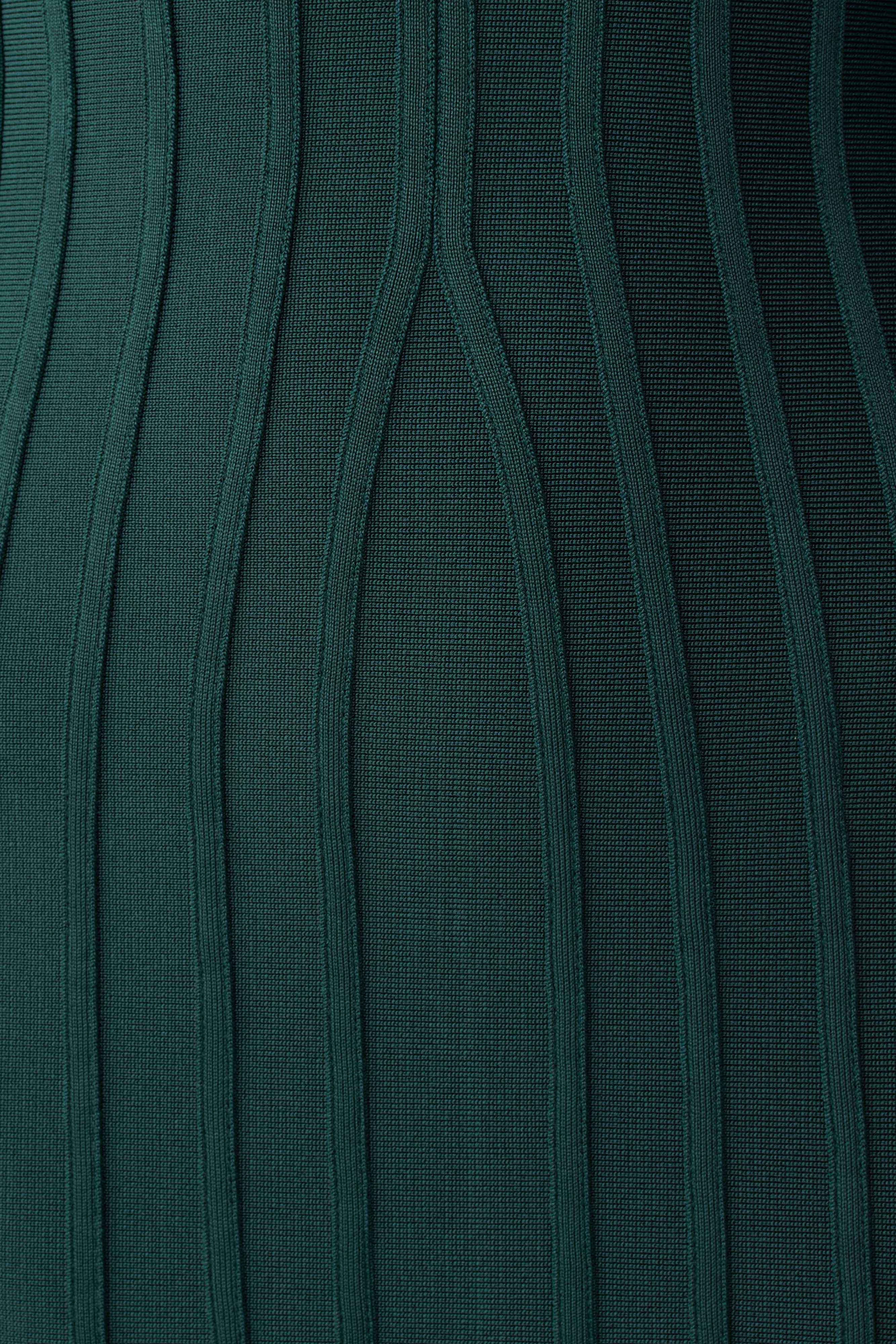 Gia Bandage Knit Midi Dress - Teal