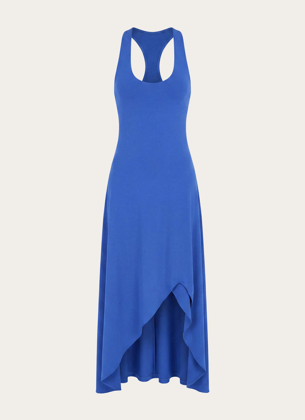 Kyrra Asymmetrical Midi Dress - Electric Cobalt