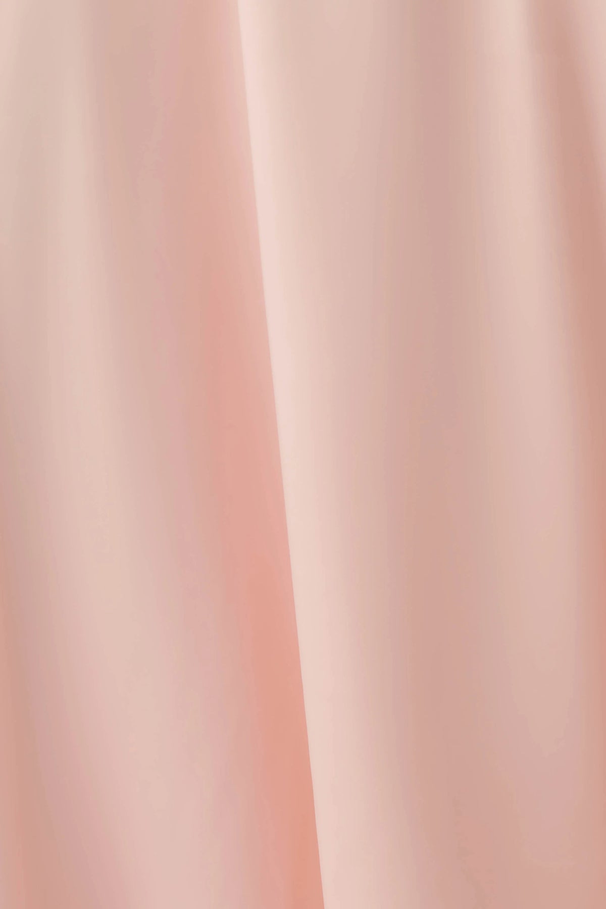 Cyra Plunge Satin Midi Dress - Peach