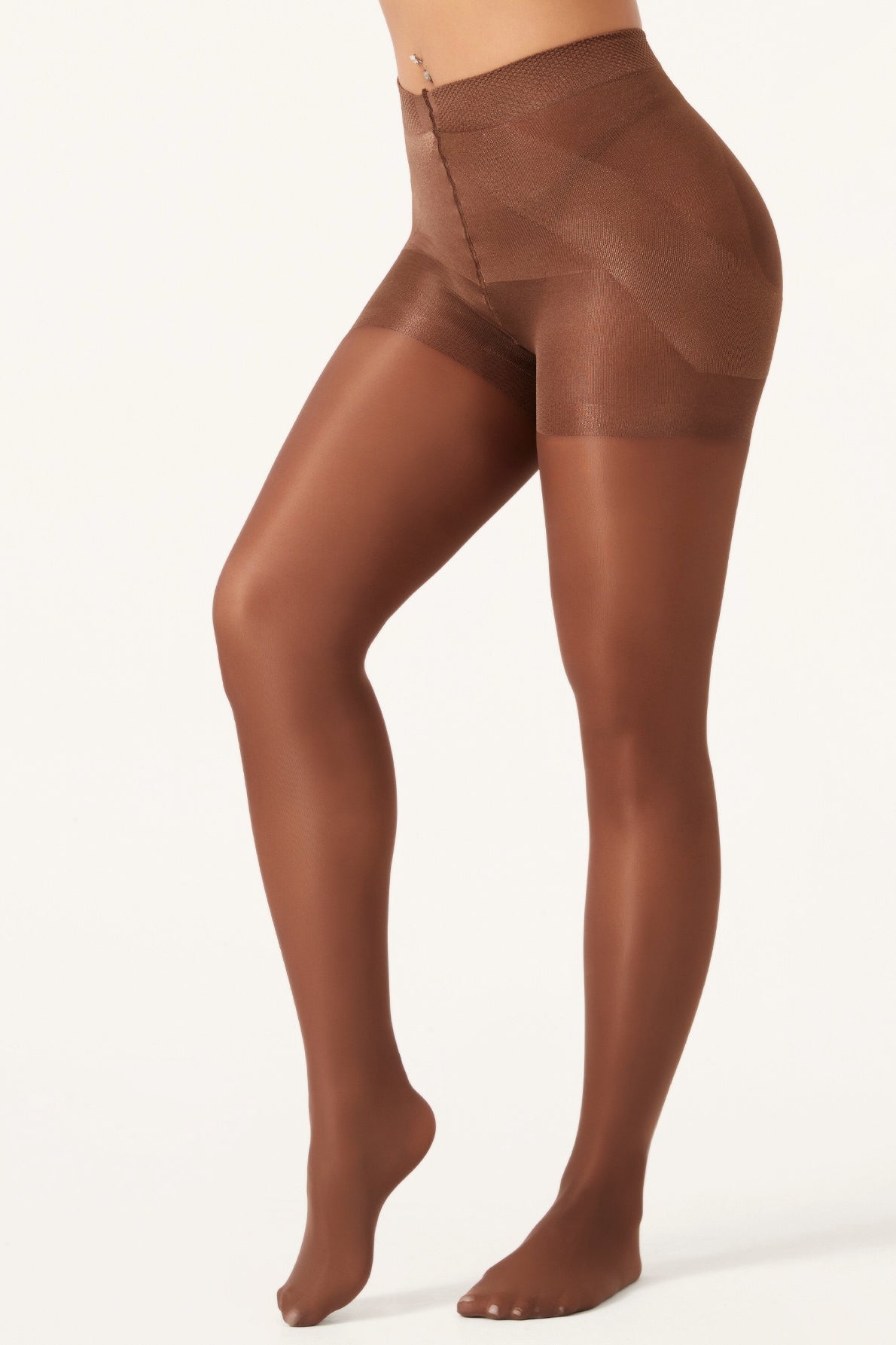 40D Shaping High Waist Plus Size Tights