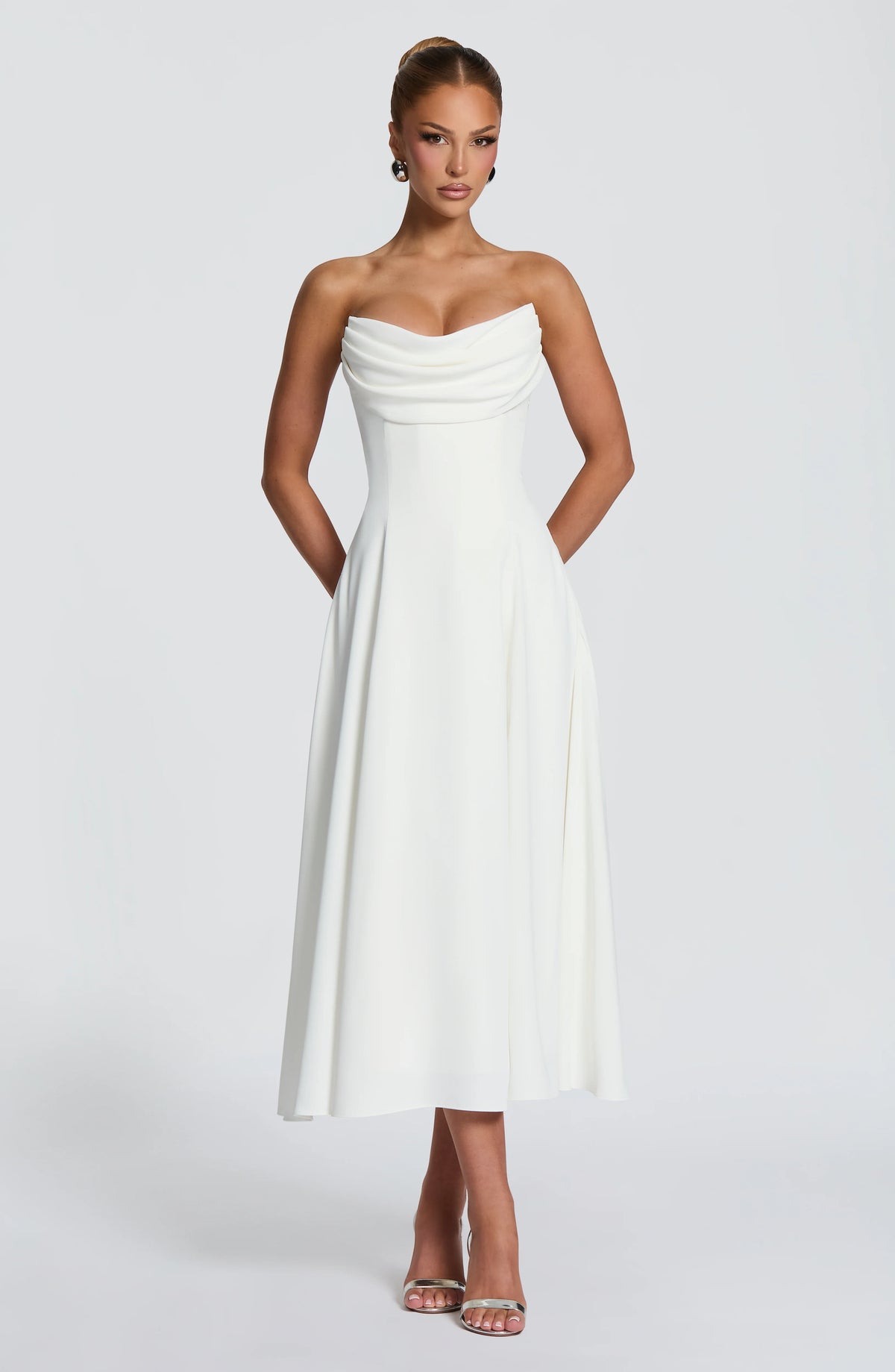 Marlowe Midi Dress - Ivory