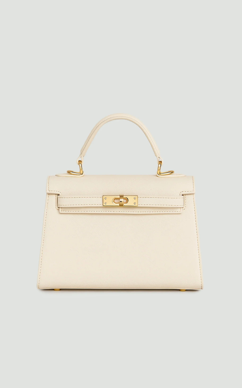 Hera Bag - Top Handle Crossbody Bag in Bone