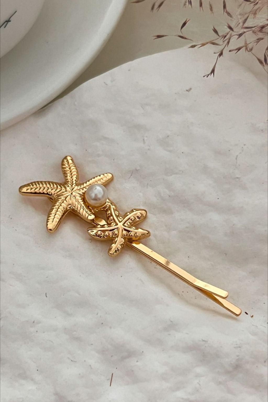 2-Piece Guilloche Design Braid Accent Hairpin Set