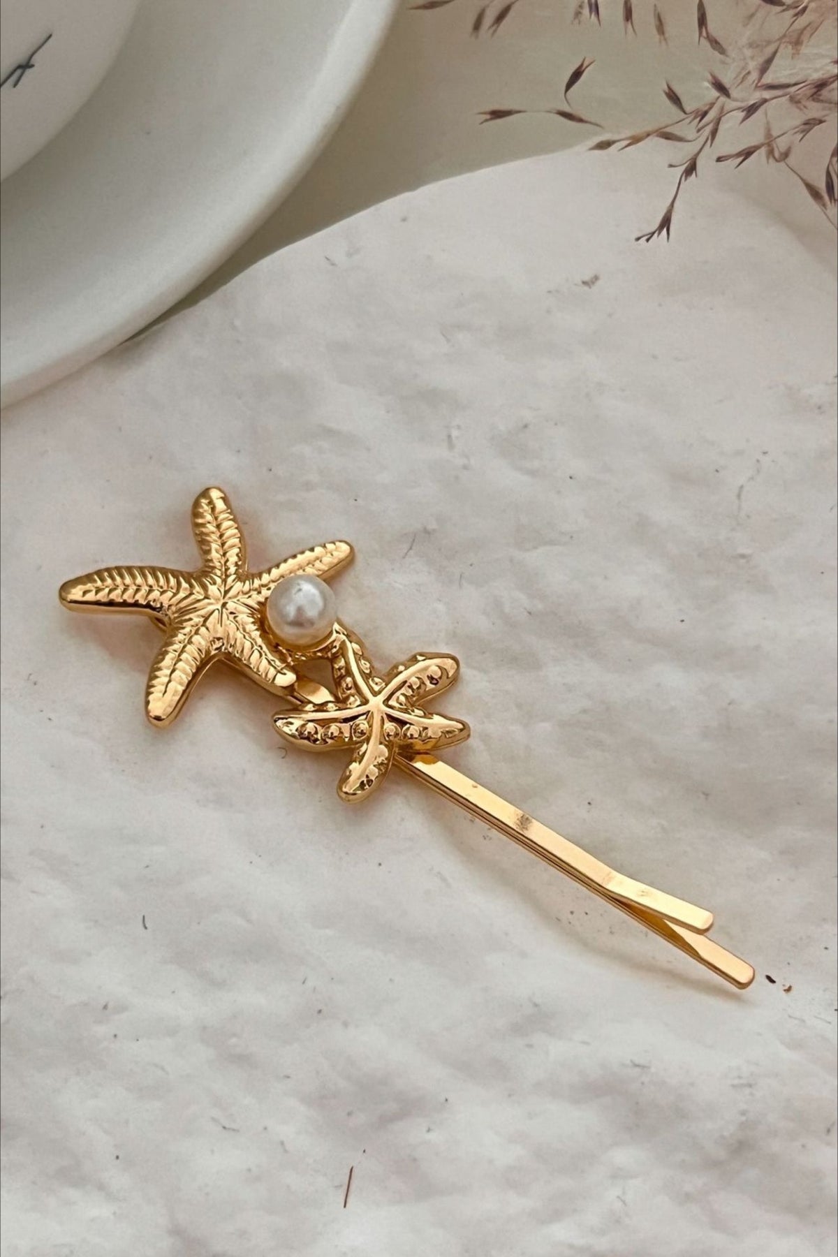 2-Piece Guilloche Design Braid Accent Hairpin Set