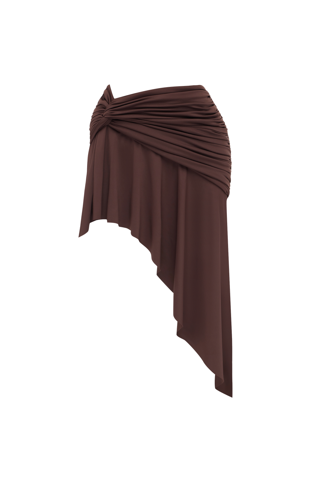 Alto Mini Skirt - Plum Brown