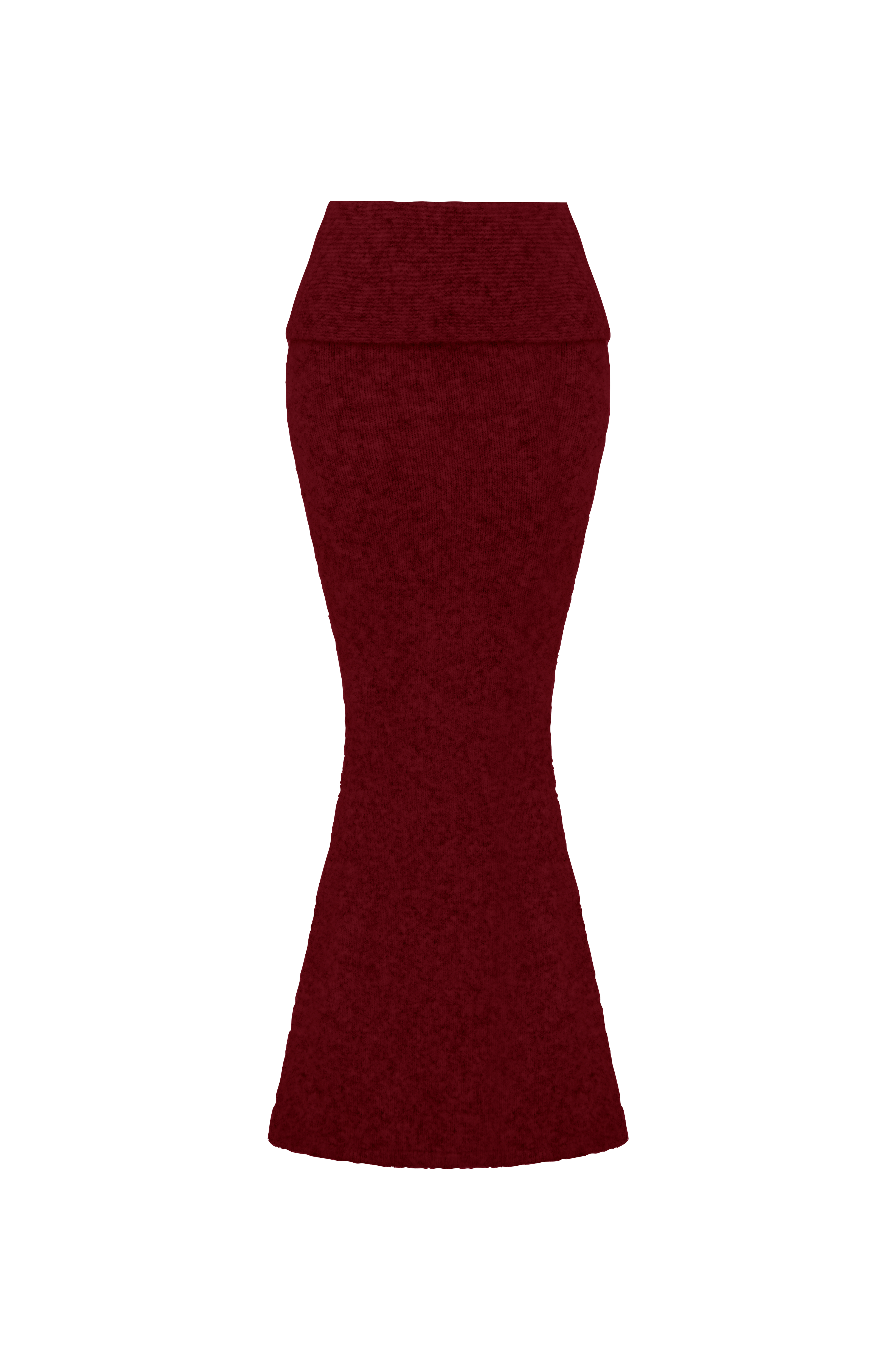 Andie Maxi Skirt - Burgundy