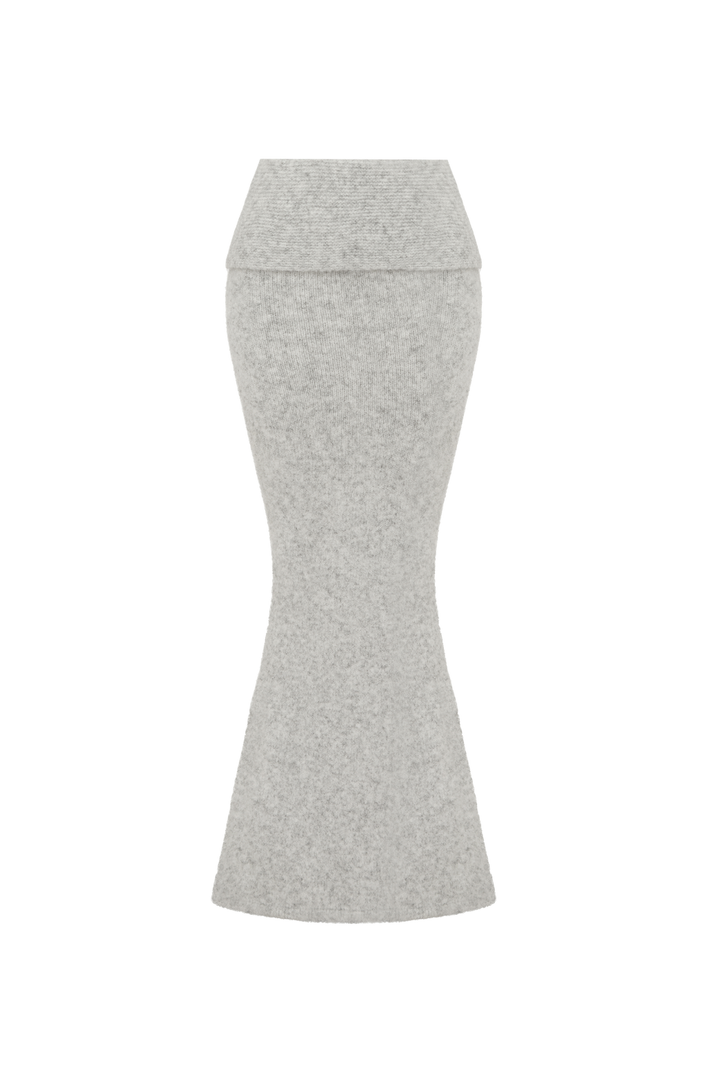 Andie Maxi Skirt - Light Grey Marl