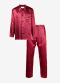 Barolo Silk Jacquard PJ Set