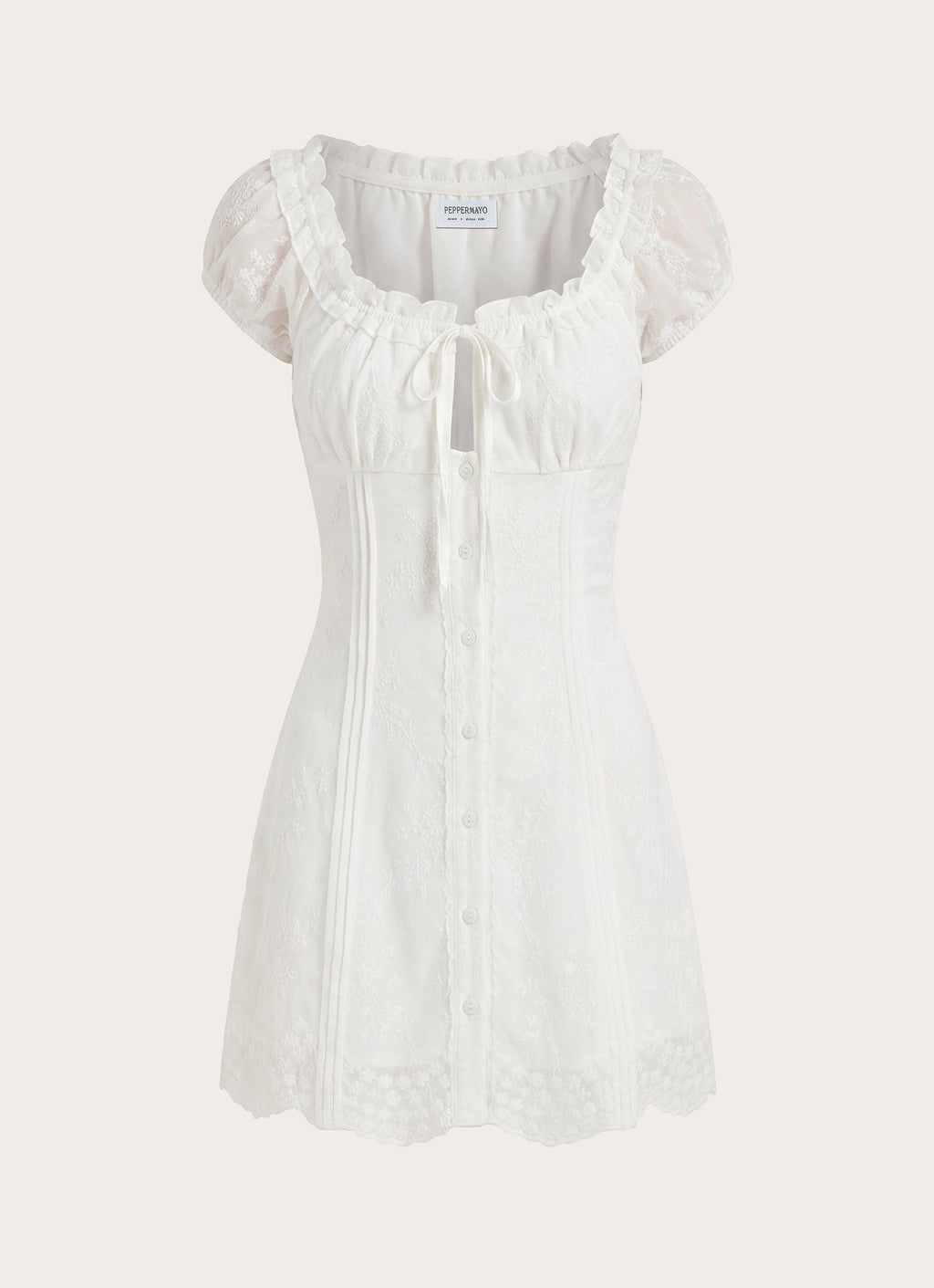 Complexity Mini Dress - White