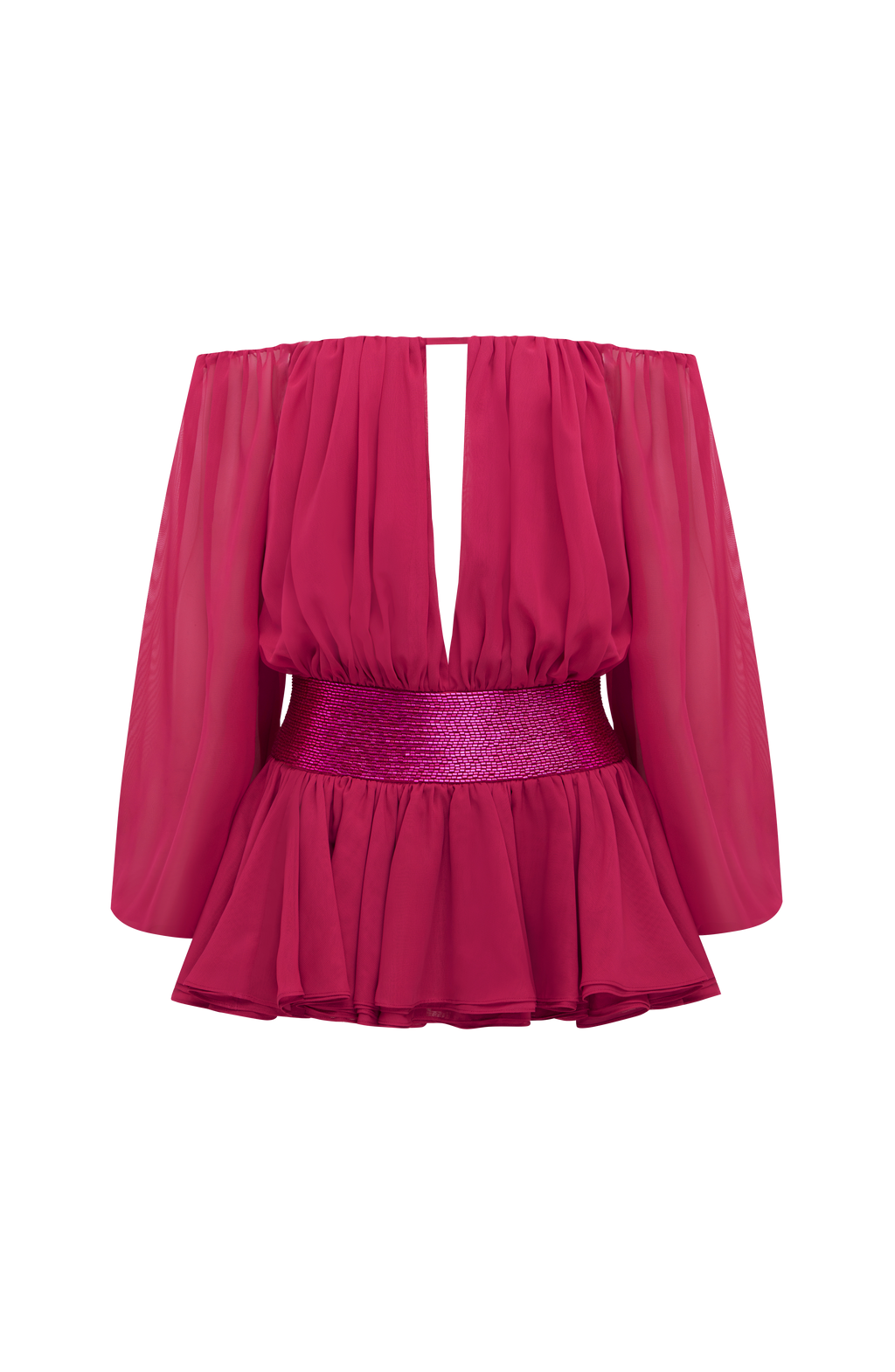 Deja Playsuit - Raspberry
