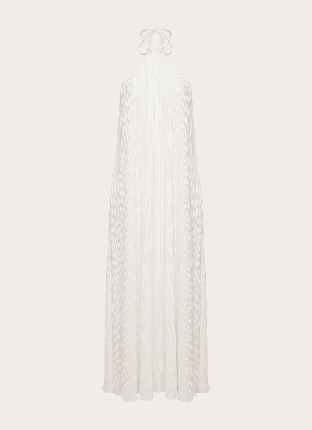 Danni Halter Maxi Dress - White