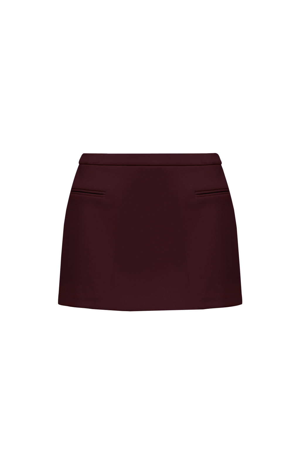 Edna Mini Skirt - Plum
