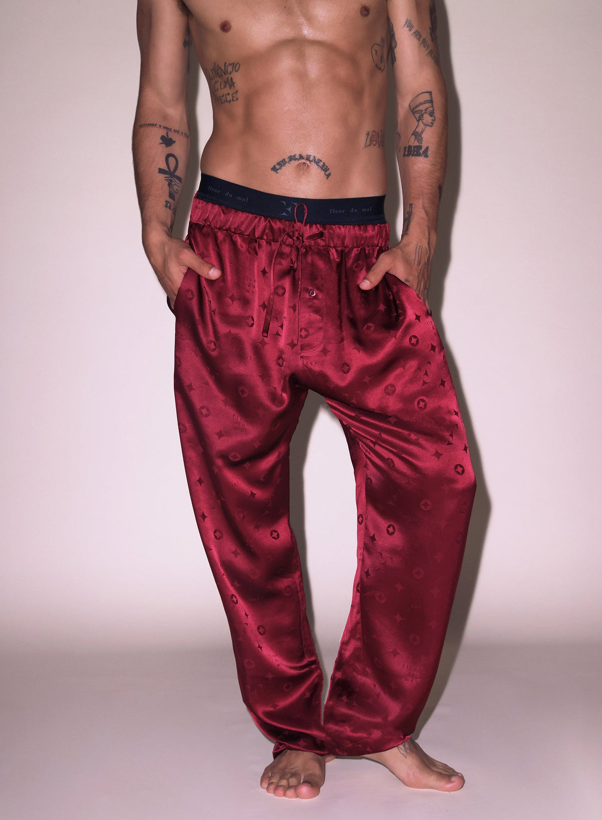Barolo Silk Jacquard PJ Set