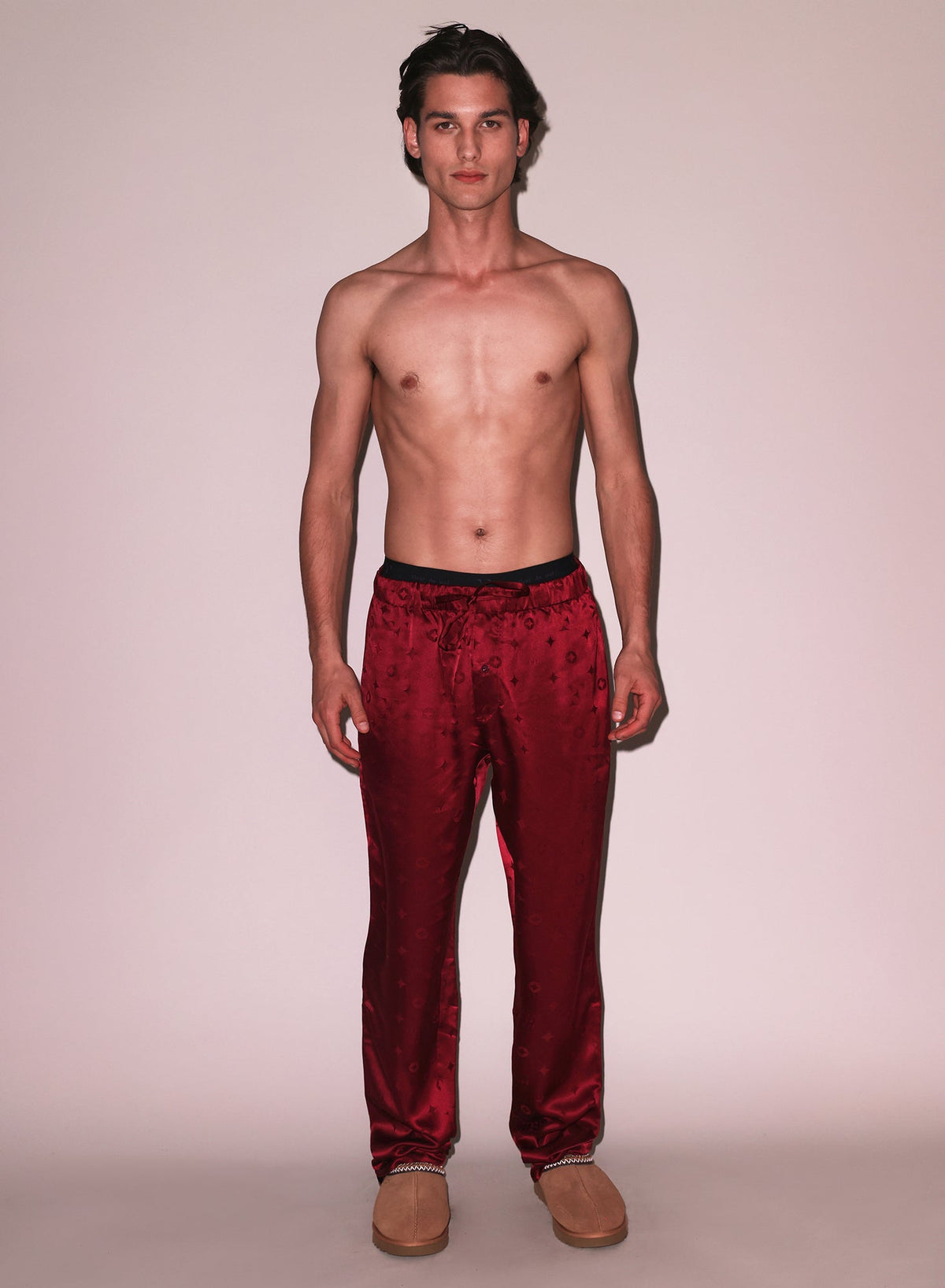 Barolo Silk Jacquard PJ Set