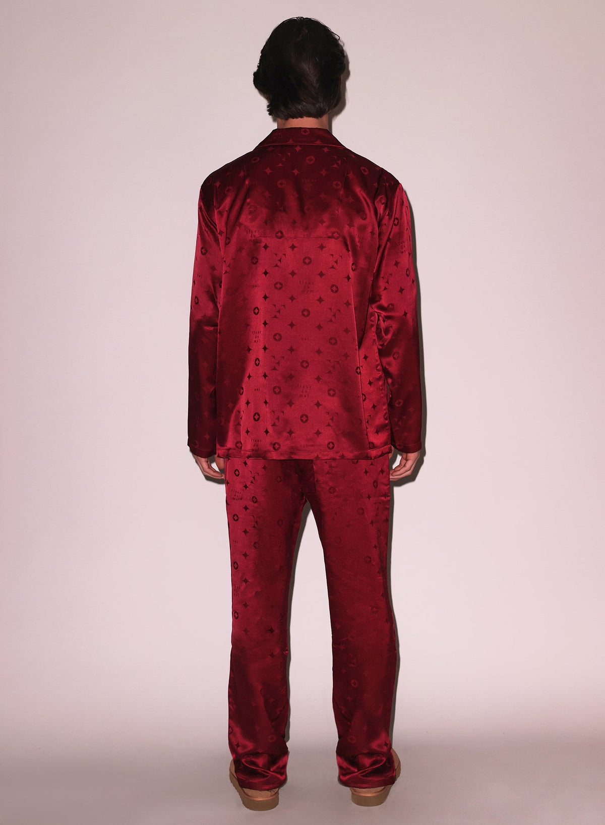Barolo Silk Jacquard PJ Set