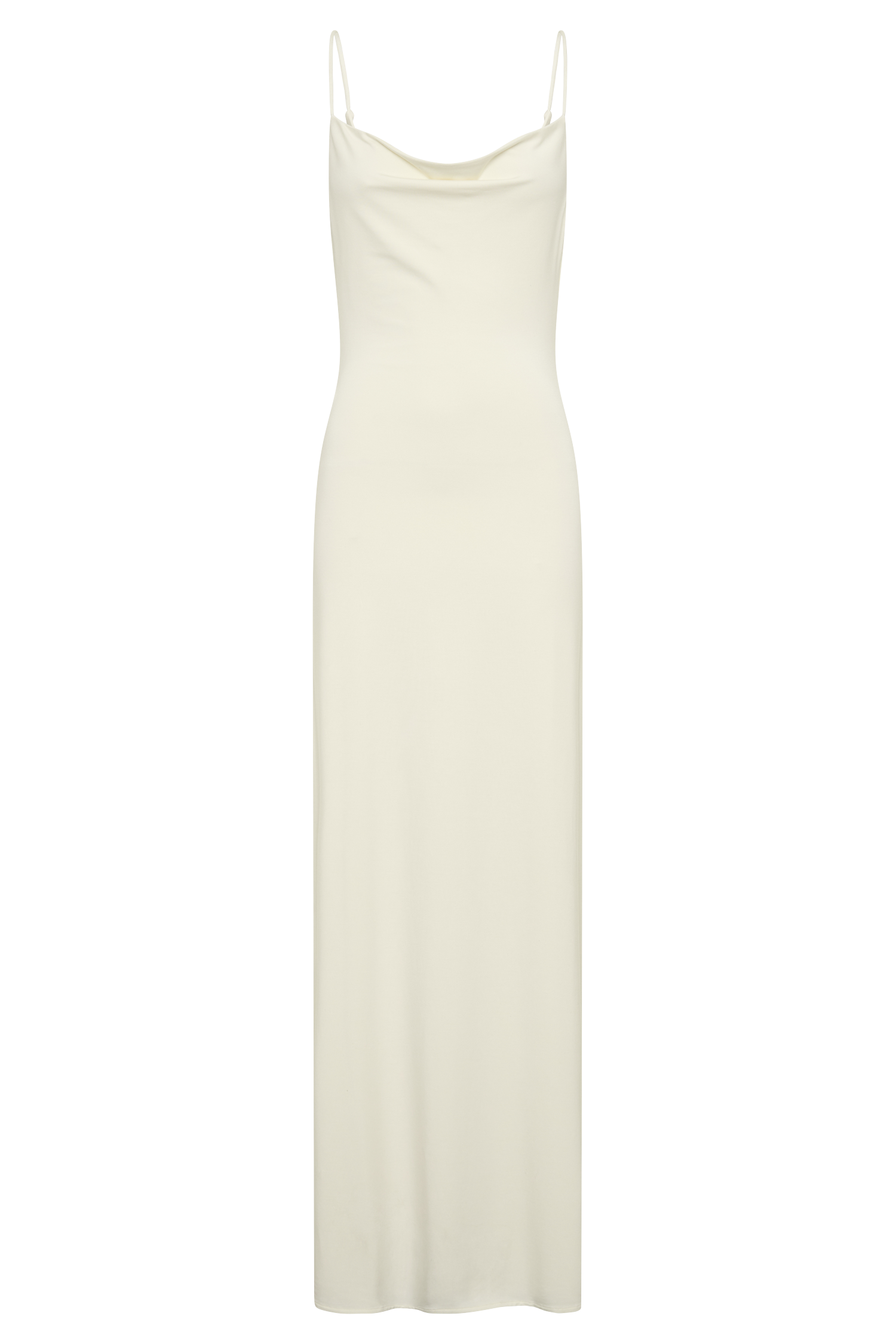 Joni Cowl Maxi Dress - Ivory