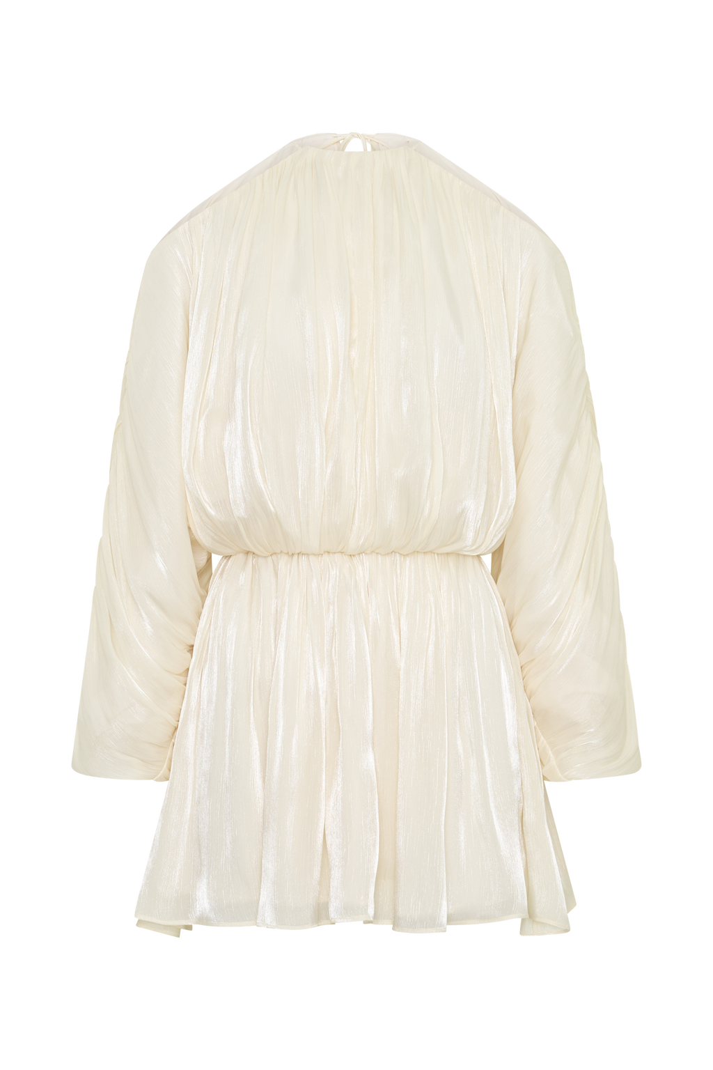 Minna Halter Mini Dress - Opal White