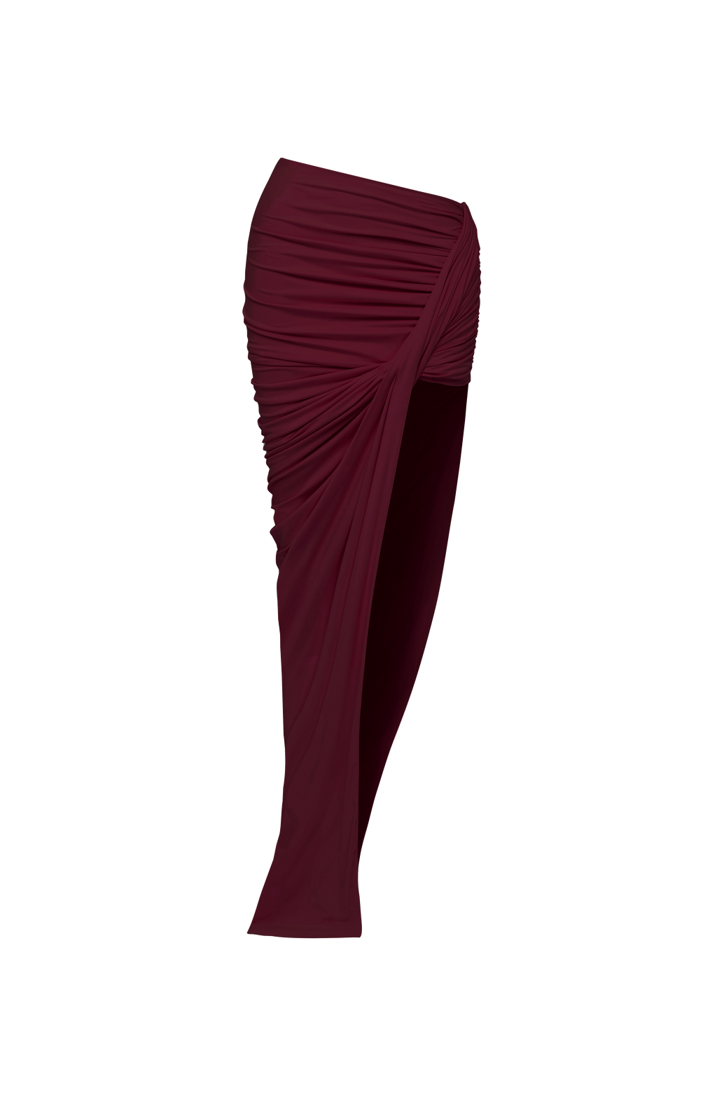 Henrietta Maxi Skirt - Cherry Lacquer