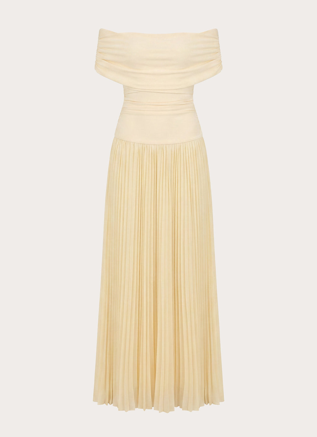 Harvest Sky Maxi Dress - Baby Yellow