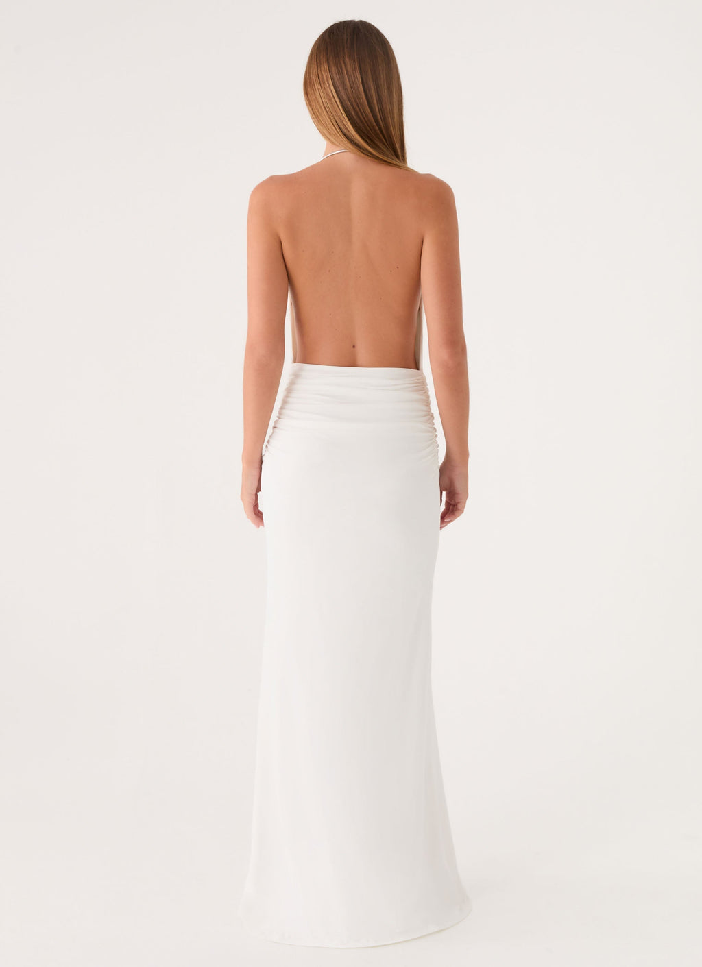 Hena Maxi Dress - White