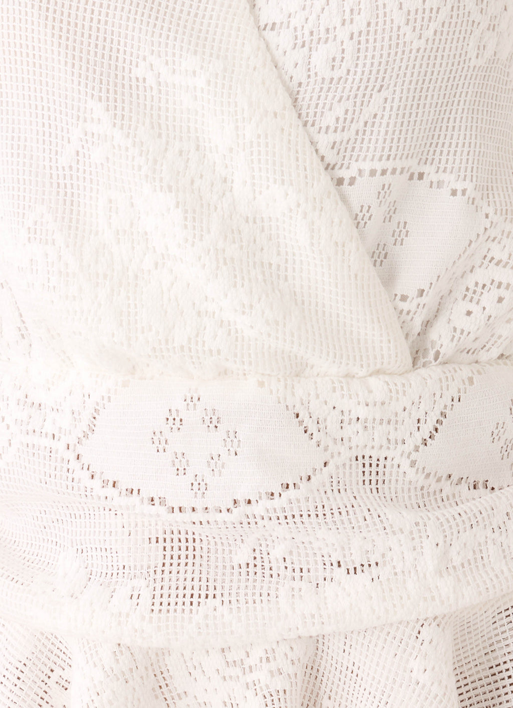 Jovanna Lace Mini Dress - White
