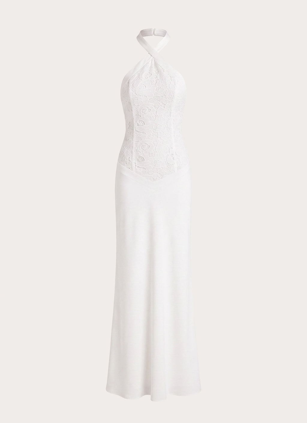 Lilas Maxi Dress - White