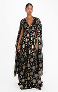 Wanderlust Maxi Dress ~ Celestial Shimmer Chiffon