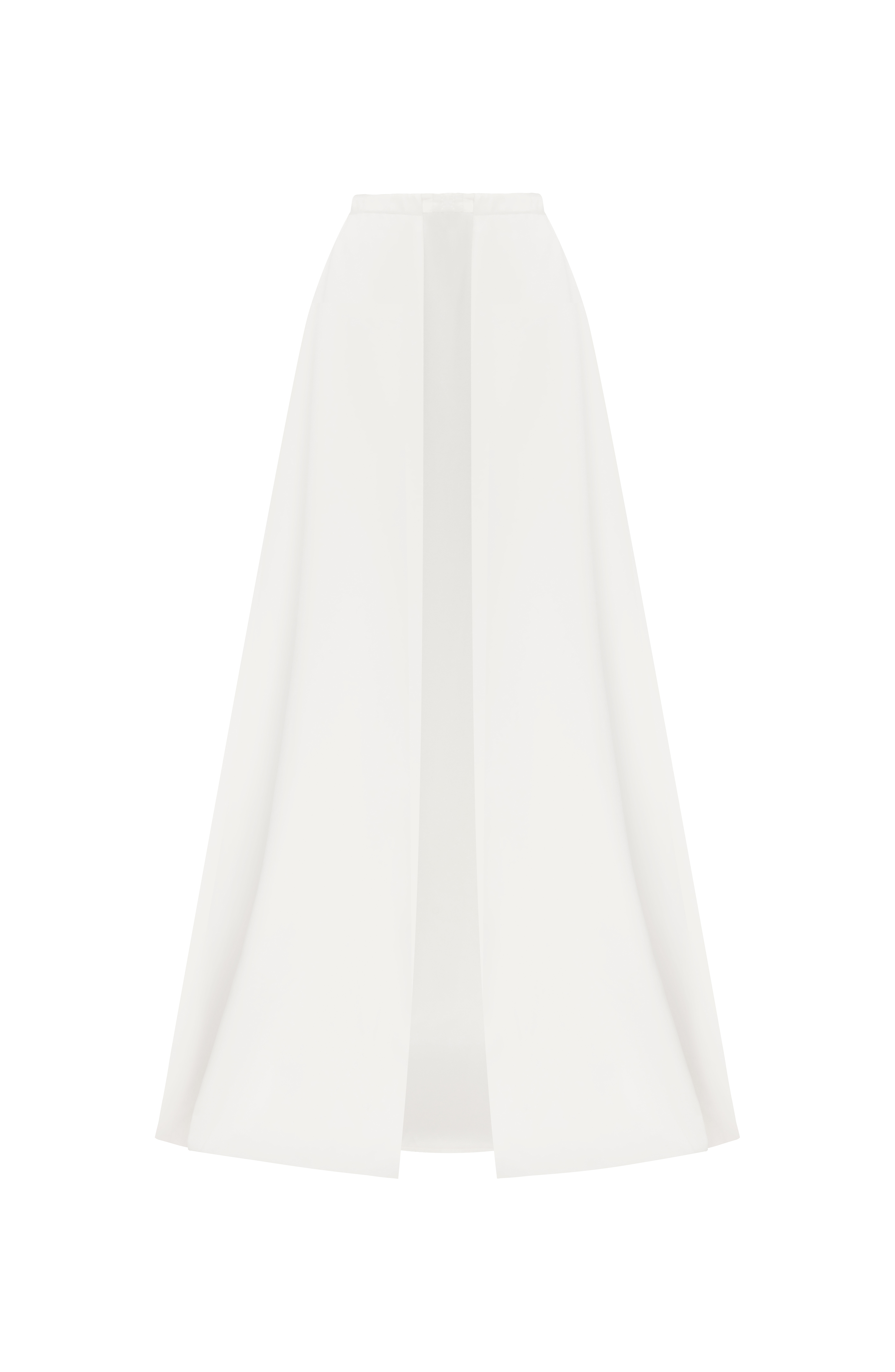 Neri Skirt Train - Ivory
