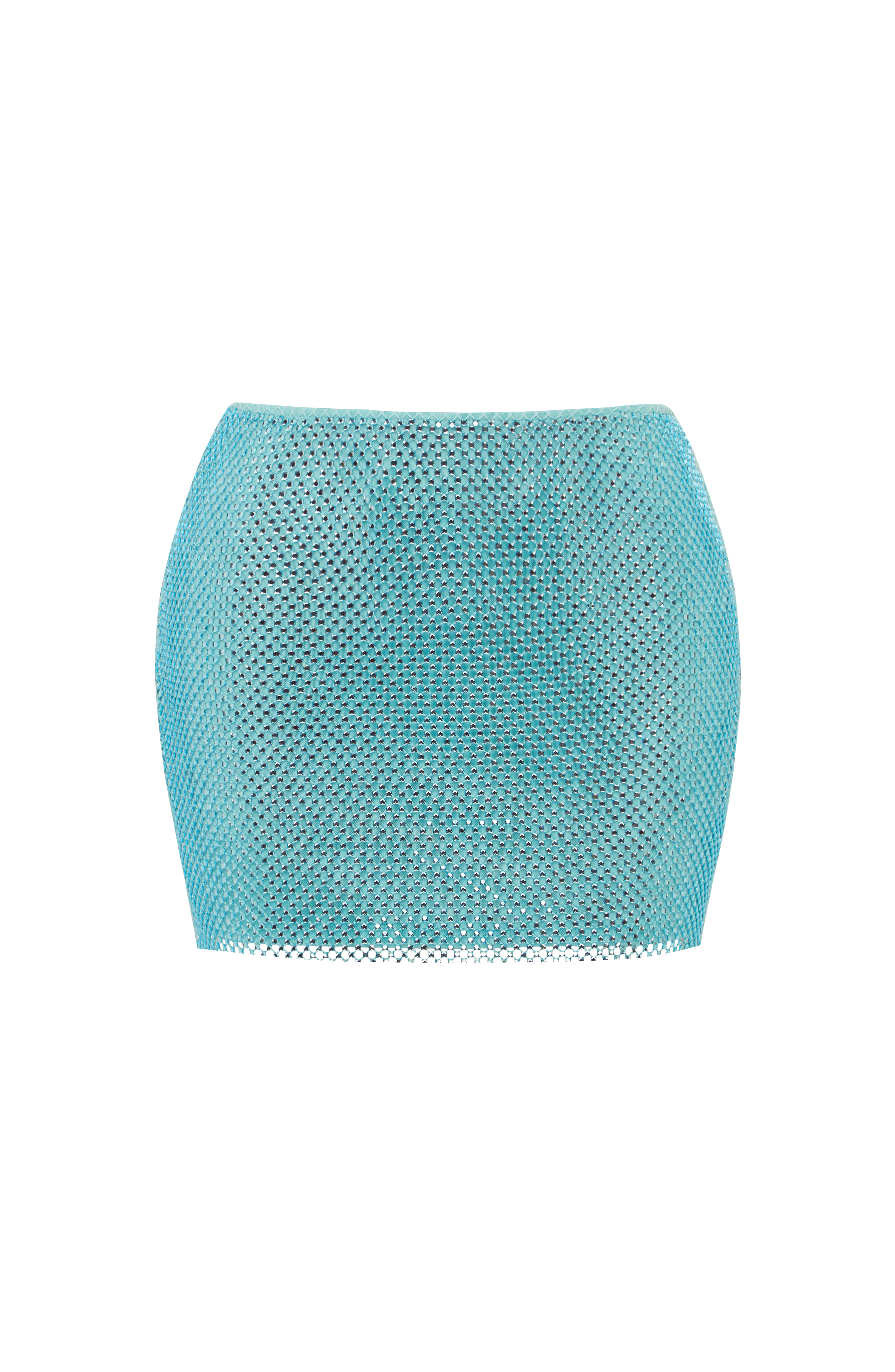 Nila Mini Skirt - Aqua