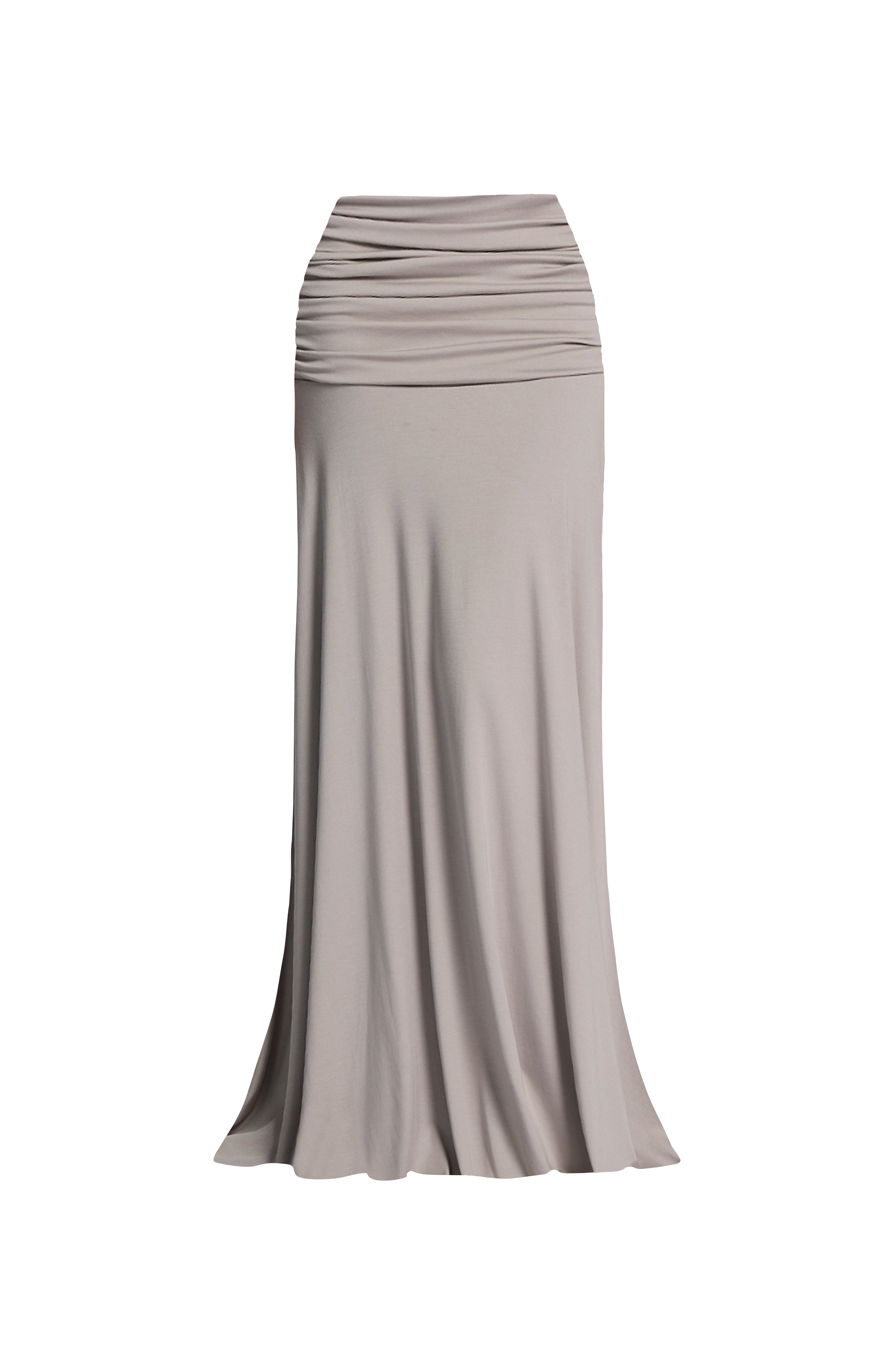Paige Maxi Skirt - Light Grey