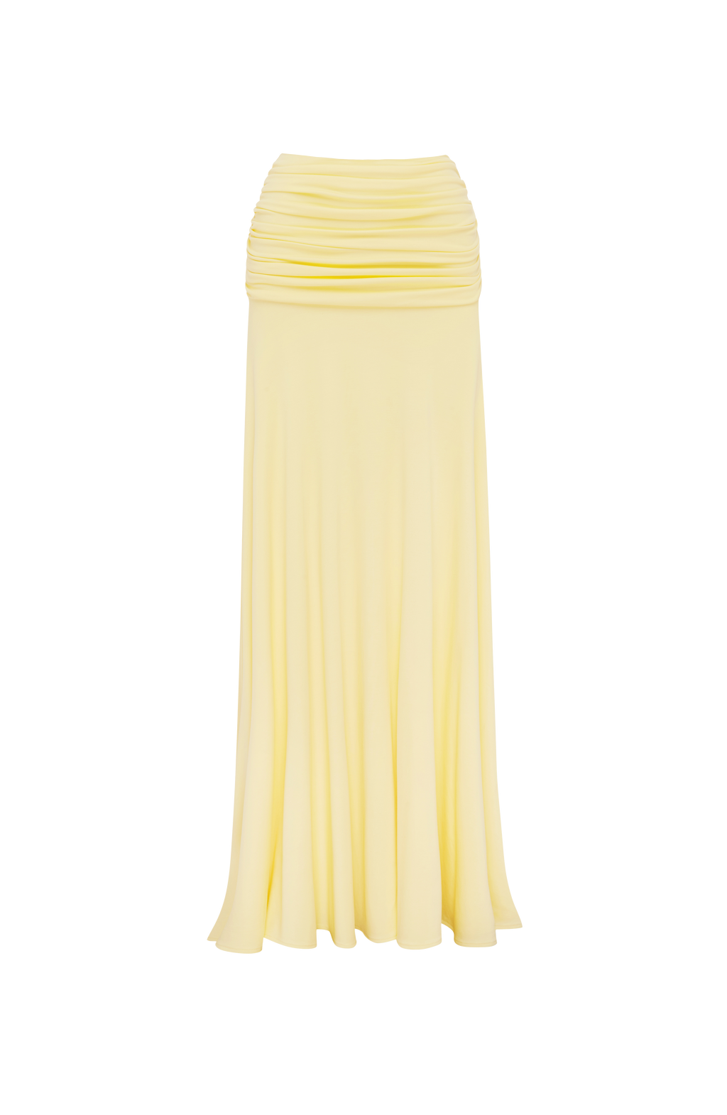 Paige Maxi Skirt - Lemon