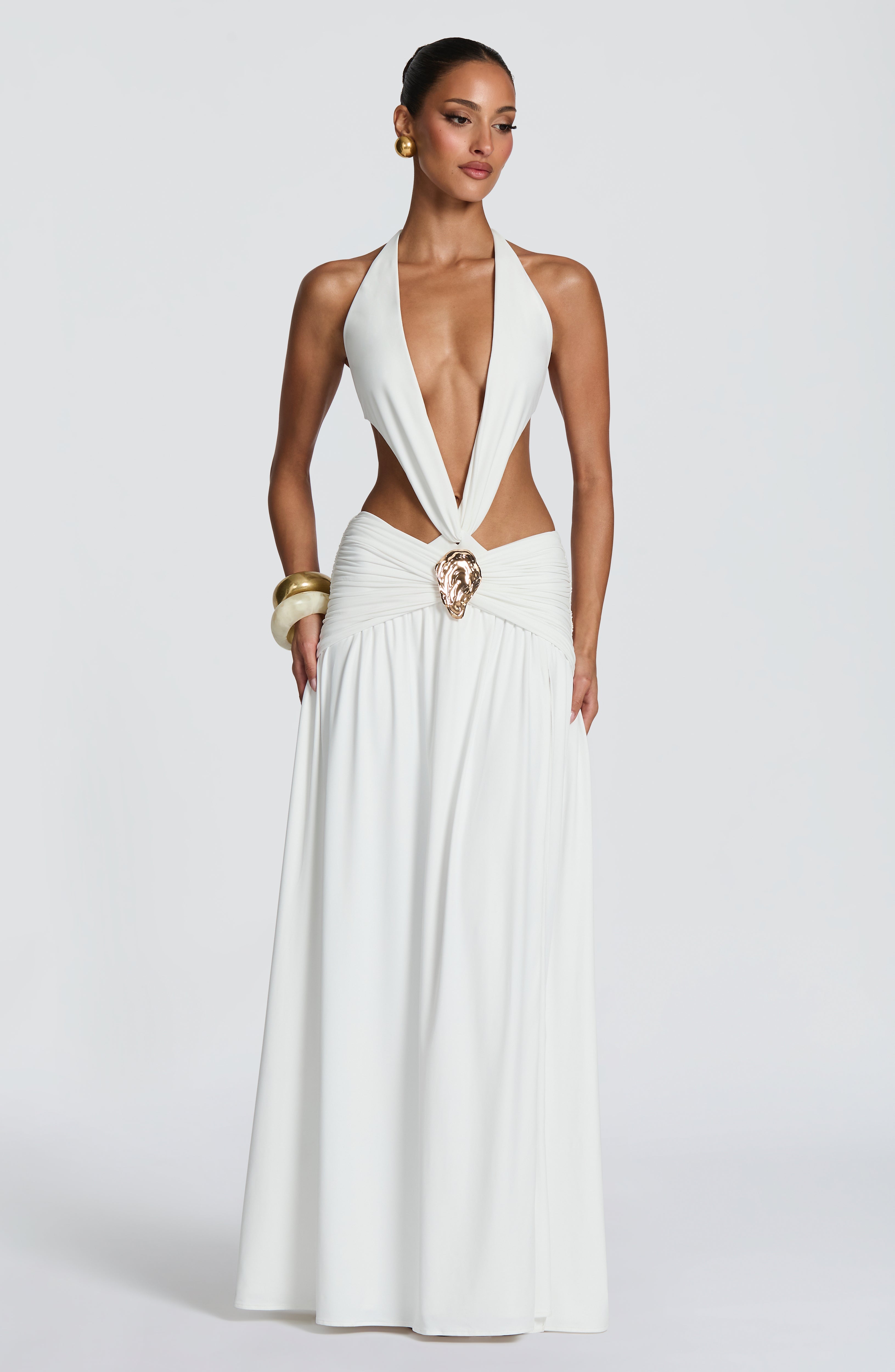 Madara Maxi Skirt - White