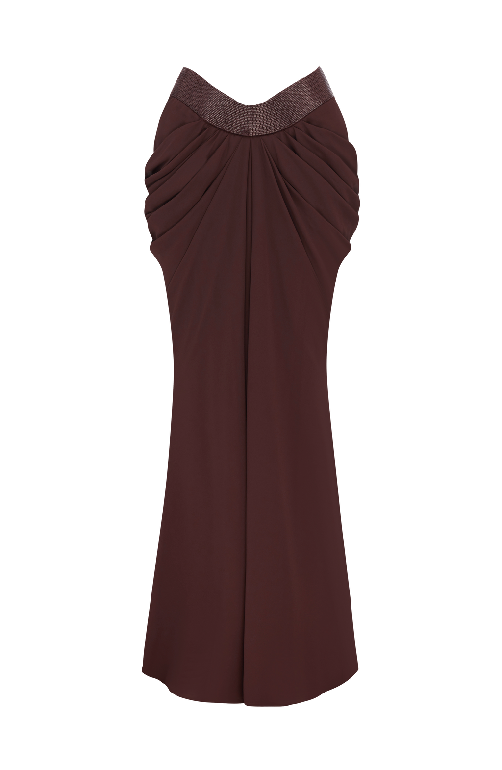 Sophie Maxi Skirt - Plum Brown