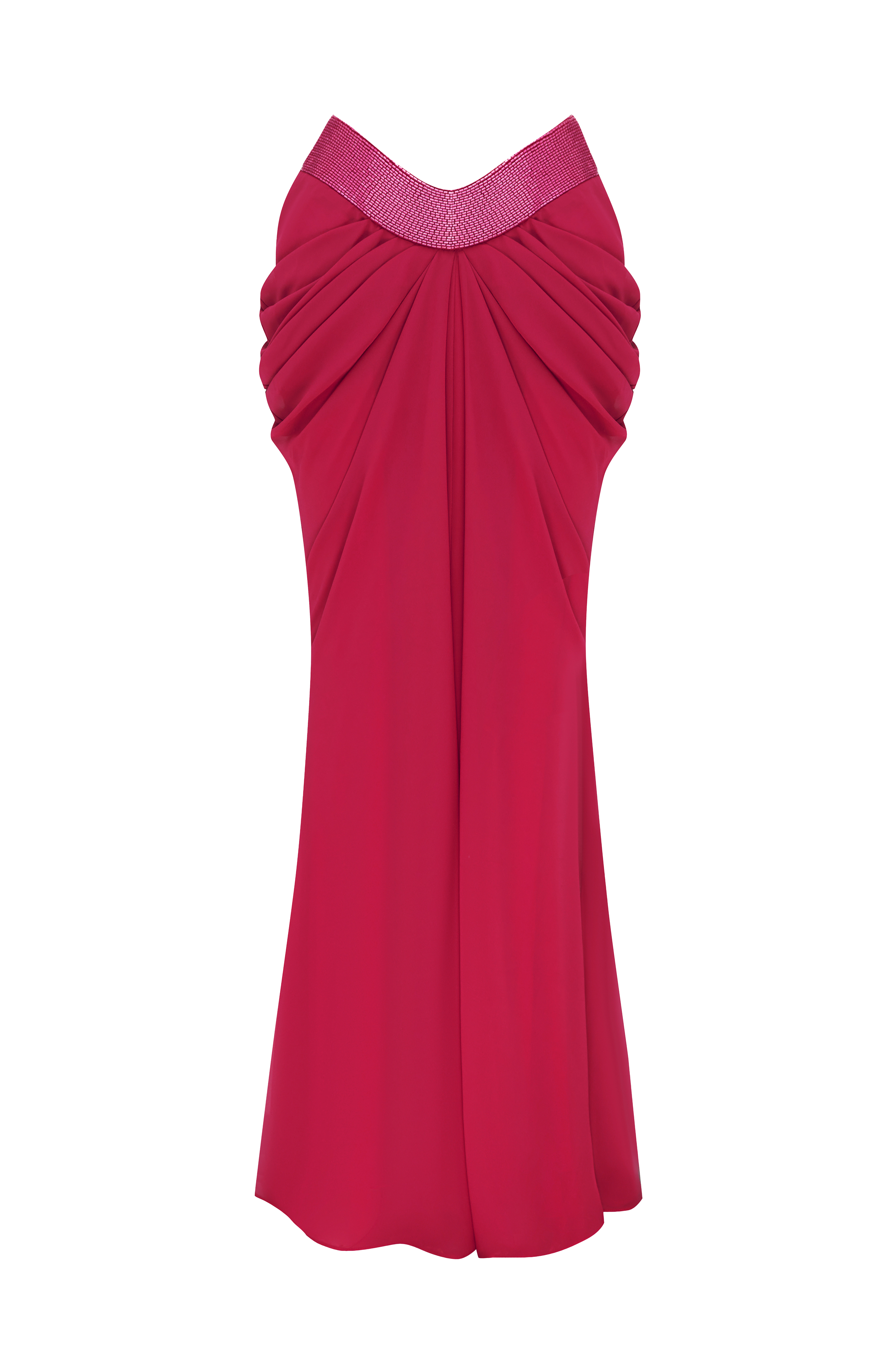 Sophie Maxi Skirt - Raspberry
