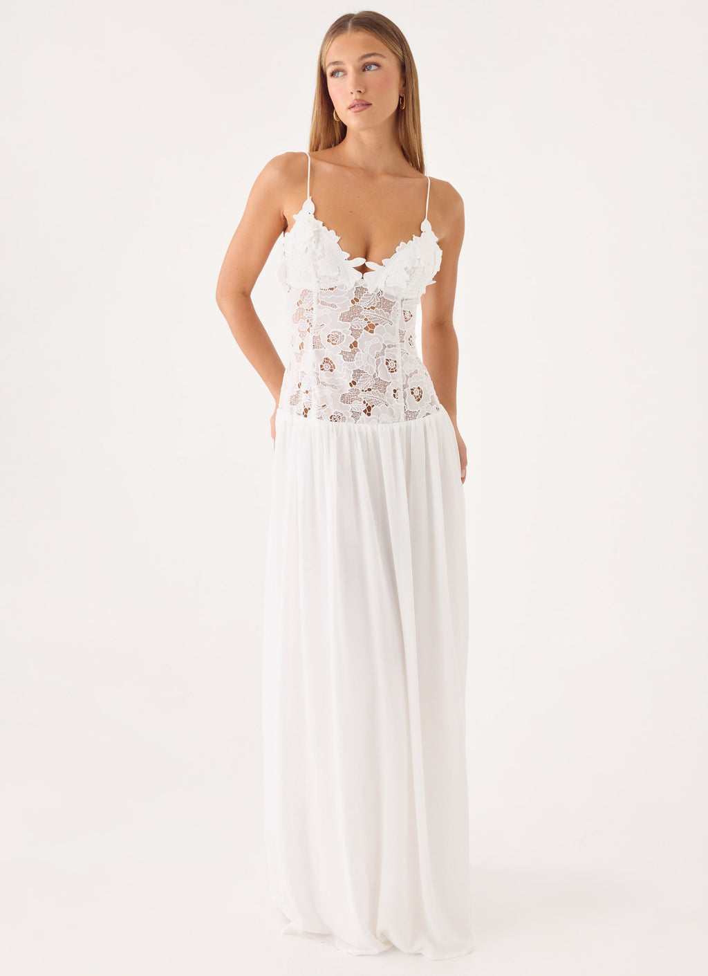 Shooting Love Maxi Dress - White