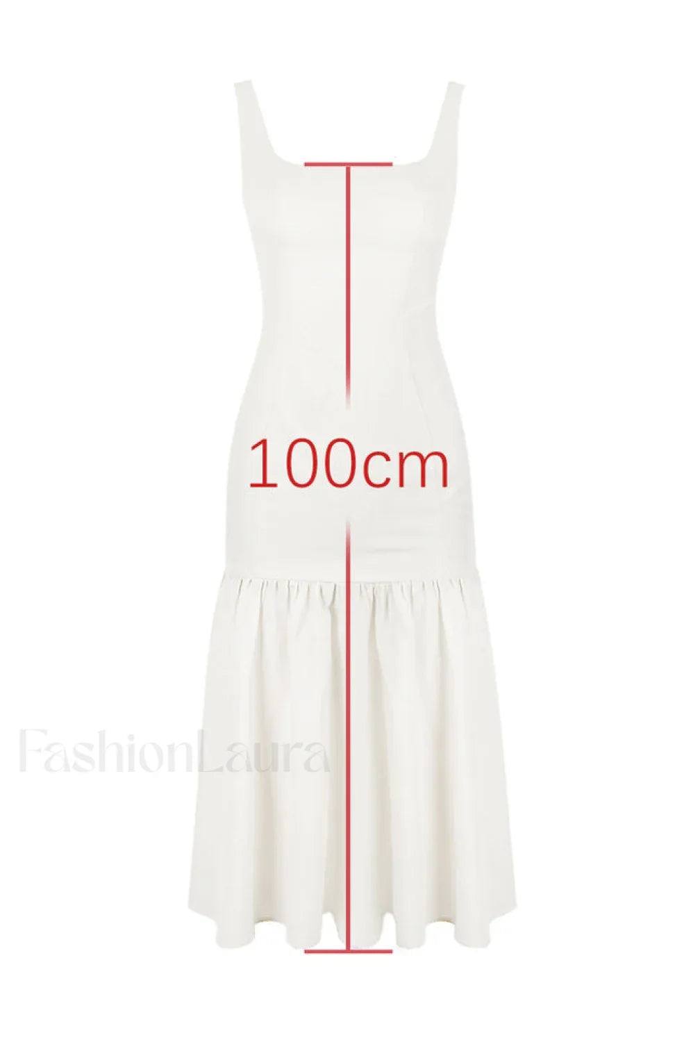 Amore Dropped Stylish Waist Midi Dress