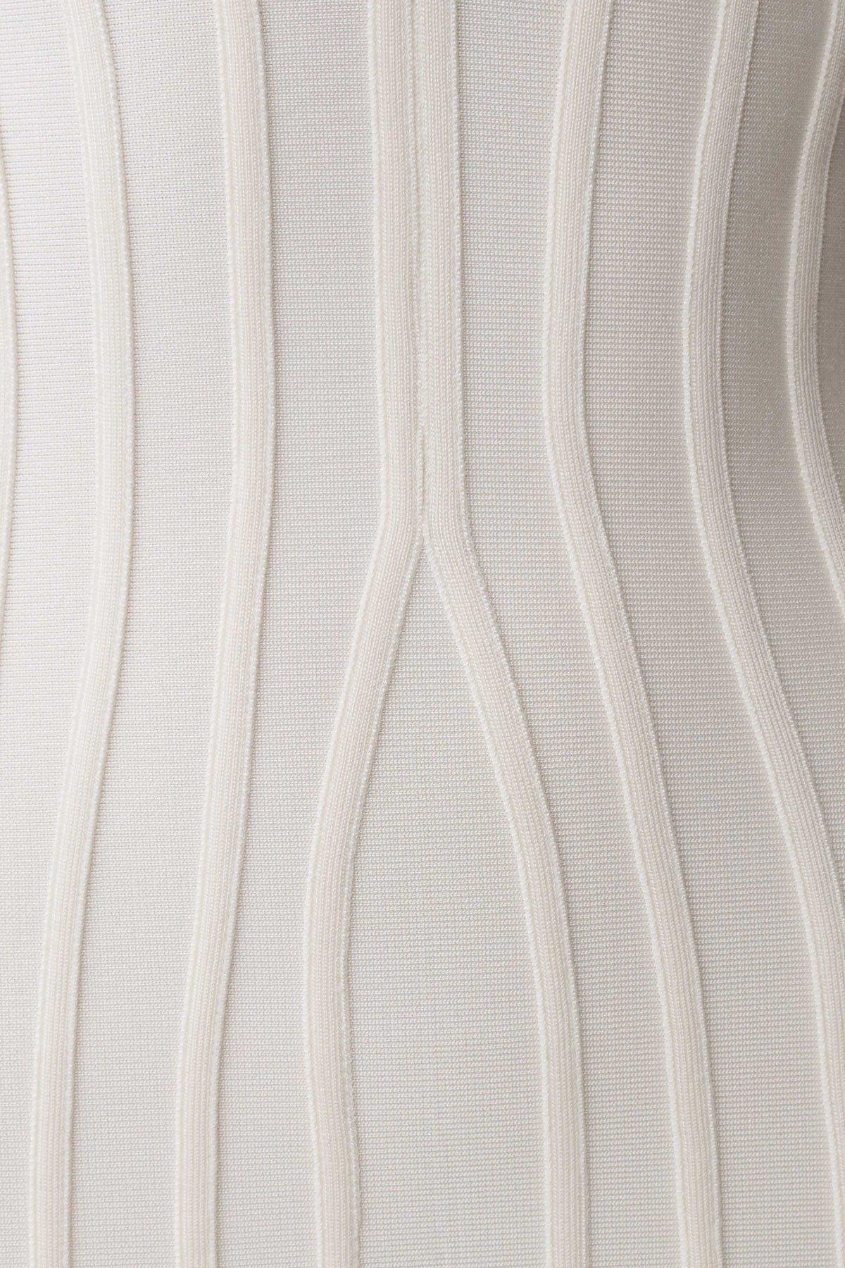 Gia Bandage Knit Midi Dress - Ivory