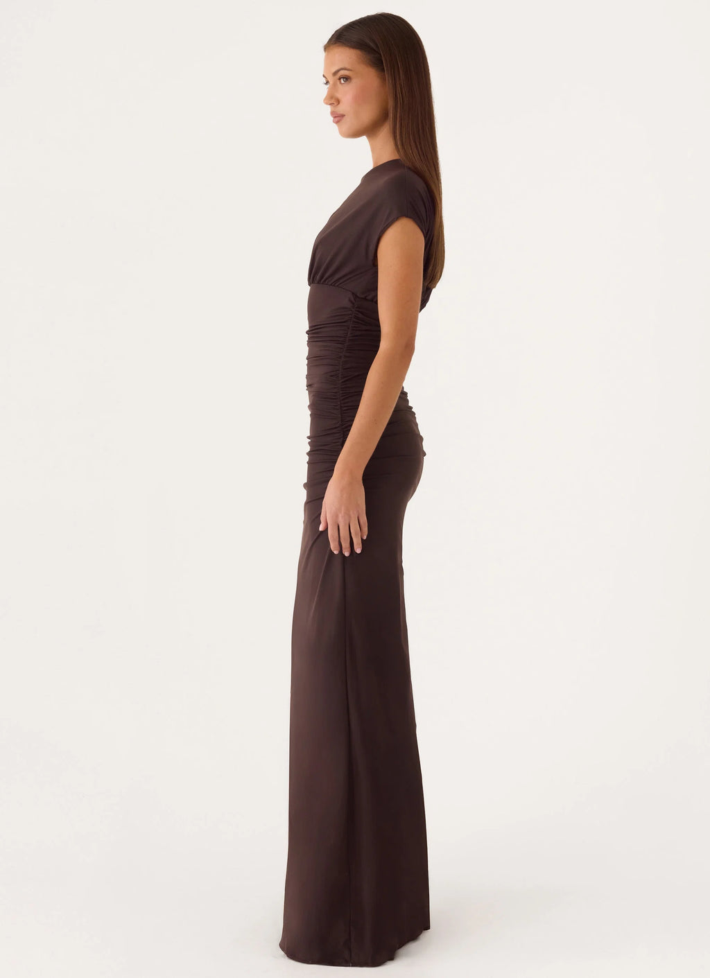 Liana Maxi Dress - Chocolate
