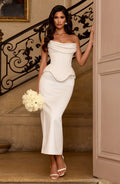 Calliope Midi Skirt - Ivory