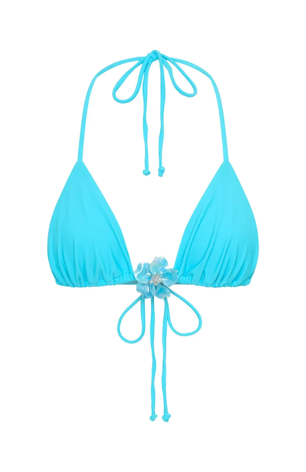 Aluna Bikini Top Paradise Blue