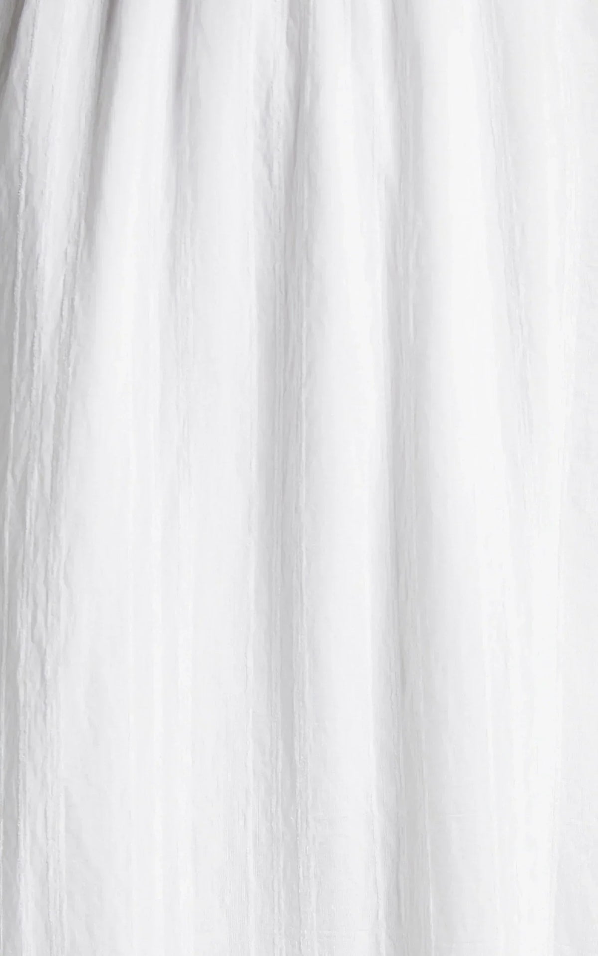 Angelique Maxi Dress - Lace Trim Dress in White