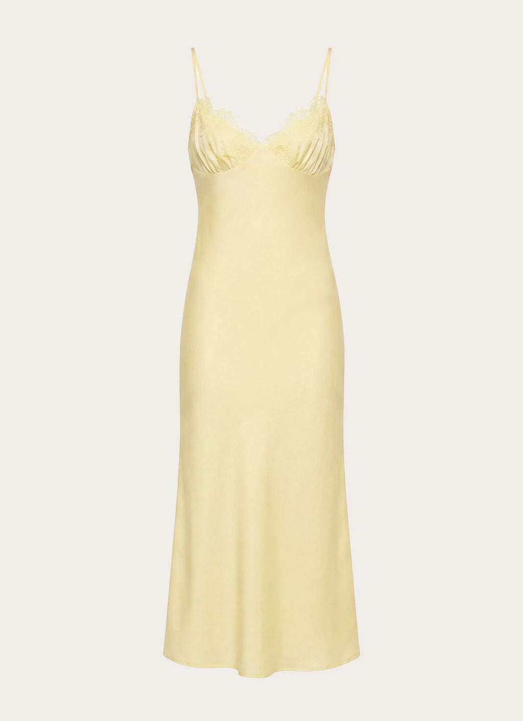 Lisette Midi Dress - Yellow