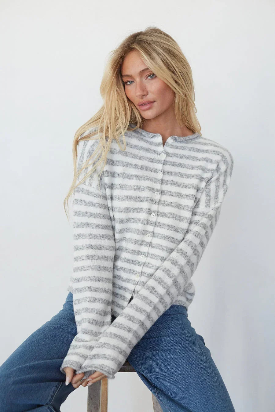 Frances Button Up Cardigan