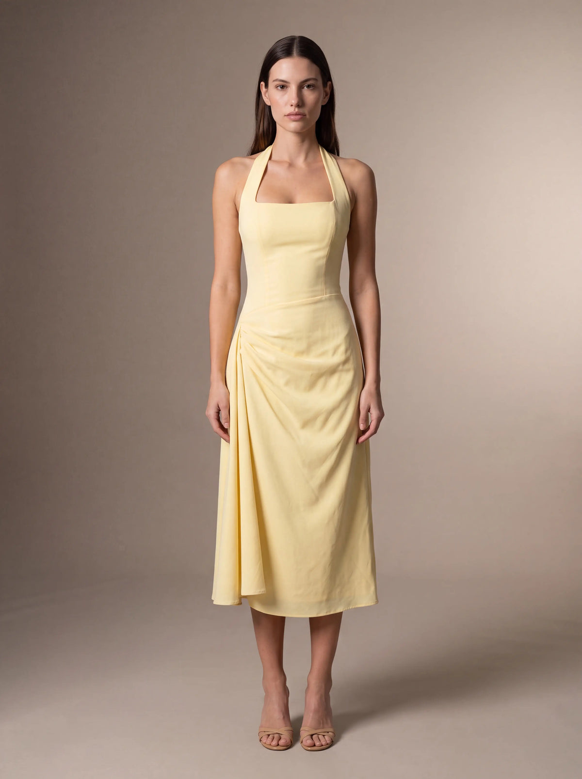 WHITNEY MIDI DRESS