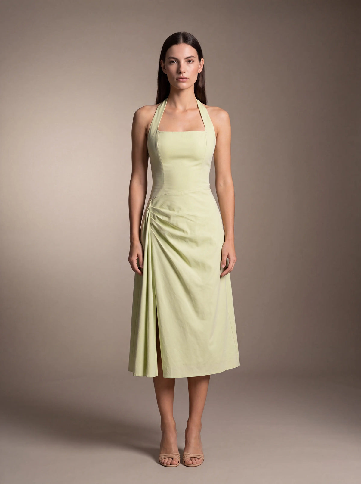 WHITNEY MIDI DRESS