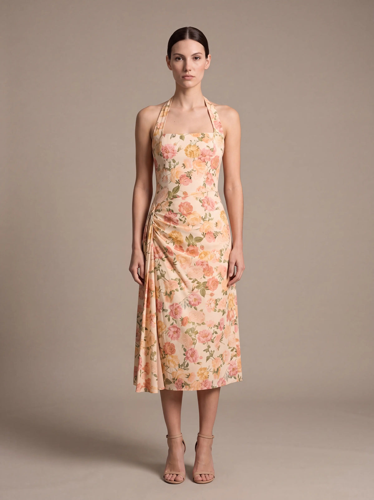 WHITNEY MIDI DRESS