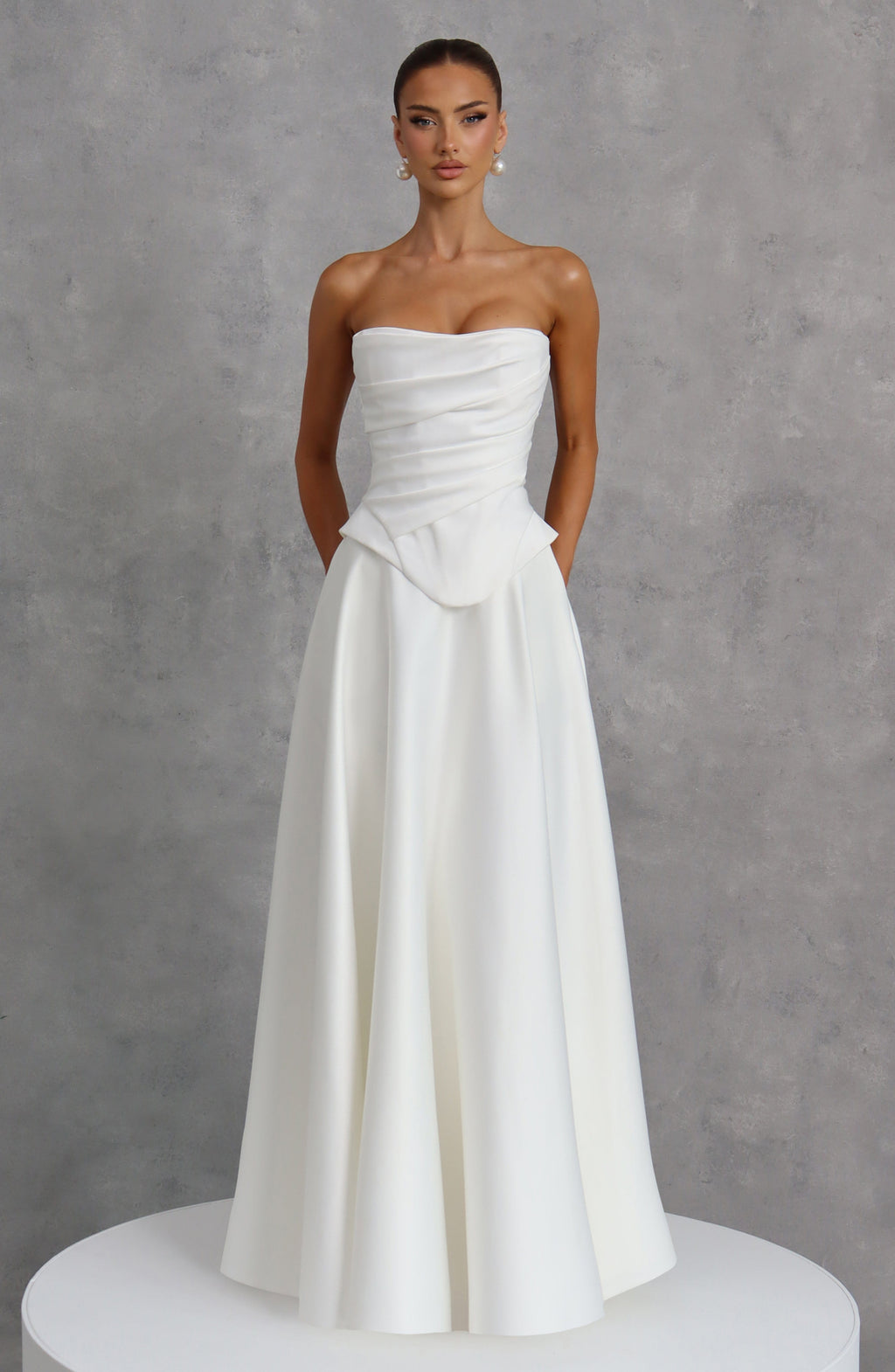 Mira Maxi Skirt - Ivory